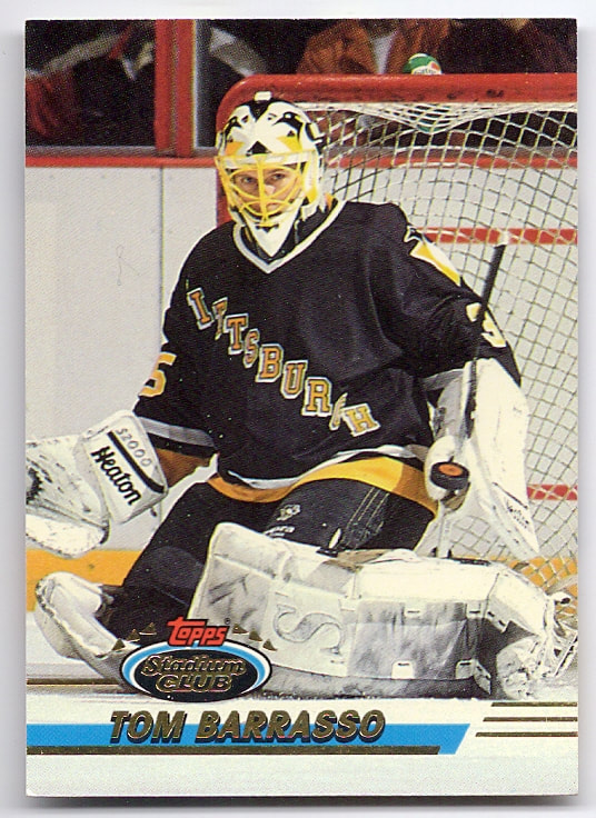  (CI) Tom Barrasso Hockey Card 1992-93 Stadium Club 416 Tom  Barrasso : Collectibles & Fine Art
