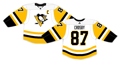 Pittsburgh Penguins jersey history
