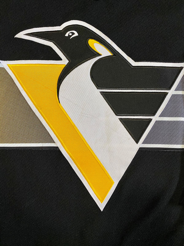 CCM Pittsburgh Penguins Robo Pen NHL Jersey Vintage Black XL Maska Authentic