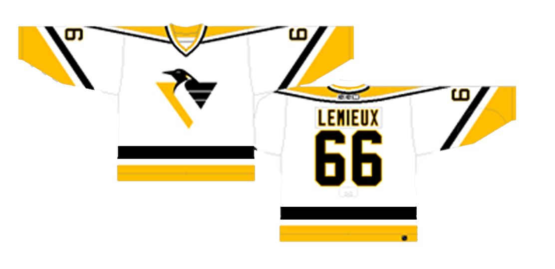 Pittsburgh Penguins 2001 - 2002 alternate Game Worn Jersey…