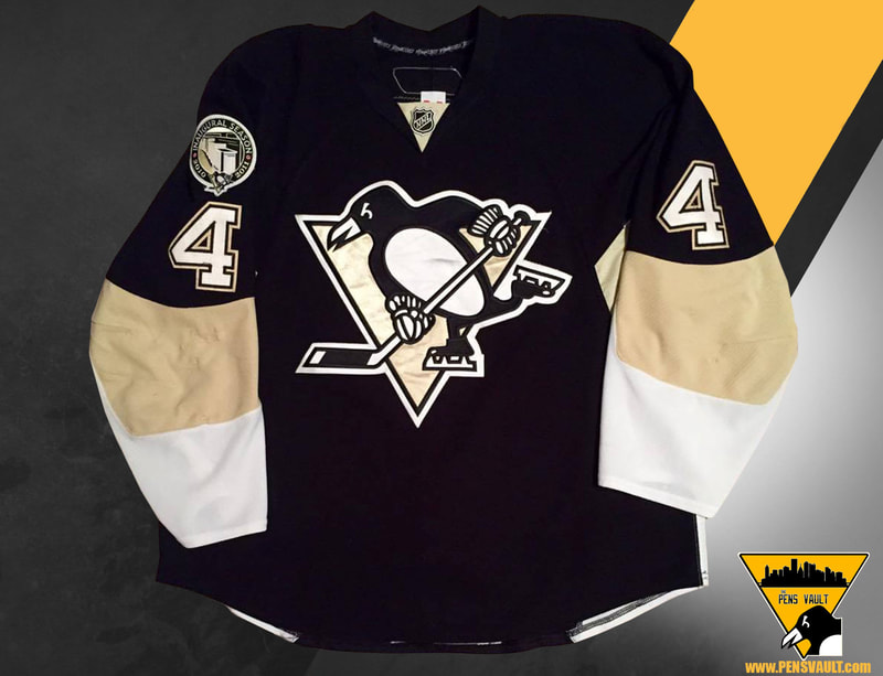 Matthew Barnaby Pittsburgh Penguins Men's Branded Backer T-Shirt - Ash